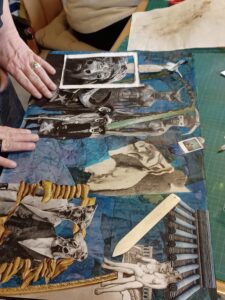 le peintelier, assemblage des images