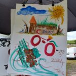 la caravane du jeu de peindre sur le tour de France  2024
BUXY, Le peintelier